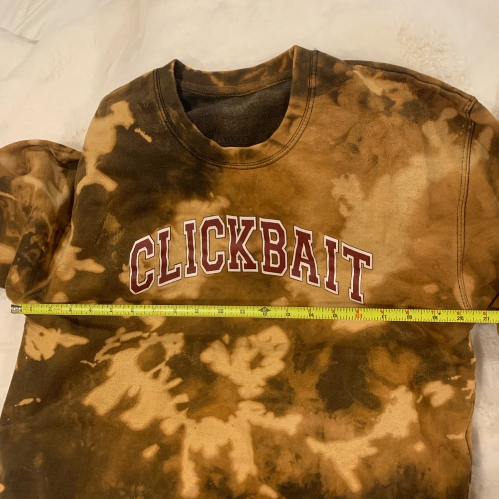 Clickbait sweatshirt size L - Picture 2 of 10